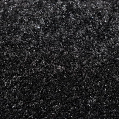 Roll Raw Material Second Floor Mat: Universal Foot Pad - hennessy-thin-solid-color-black-order-by-meter-105m-wide20m-long-roll-please-order-by-meter