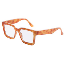跨境新款方框防蓝光护目眼镜 个性时尚男女士通用平光镜 5257