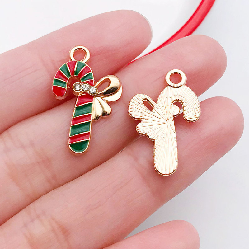 30種類のクリスマスツリーを混ぜた老人雪花ヘラジカ滴油合金ペンダント手作りdiyペンダントアクセサリー|undefined