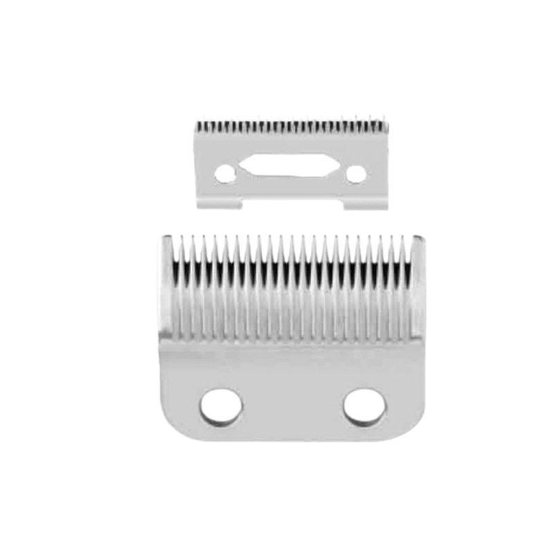 Fábrica directa cortador de pelo eléctrico cuchillo estático cuchillo de reemplazo de cuchillo de acero blanco brillante cuchilla de corte profesional al por mayor