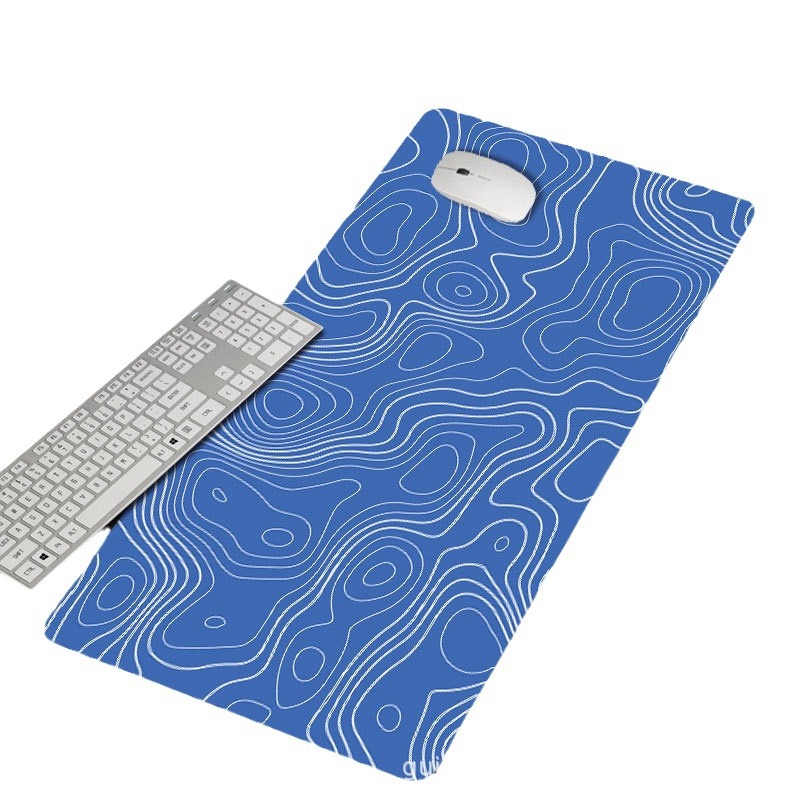 [Fuente de la fábrica] textura simple alfombrilla de ratón almohadilla de escritorio de gran tamaño e-sports alfombrilla de ratón teclado alfombrilla de ratón