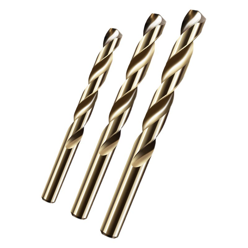 Высокоскоростная сталь M35, содержащая кобальт, спиральное сверло с высоким содержанием кобальта, стальная пластина, специальное сверло, полностью отшлифованное сверло из нержавеющей стали