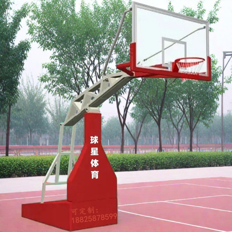 铜川宝鸡兴平球星篮球架商用陕西篮球架家用西安篮球架咸阳标准