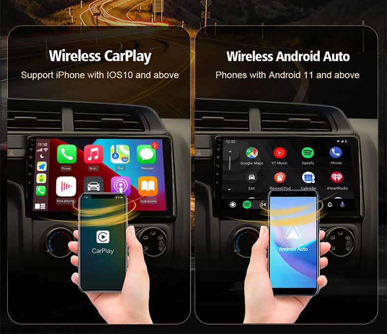 Wireless Carplay Module Hicar Adapter Androidauto Car Box