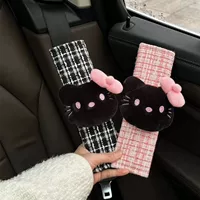 Мультяшный kt автомобильный ремень безопасности чехол для плеча универсальный автомобильный защитный чехол для шеи