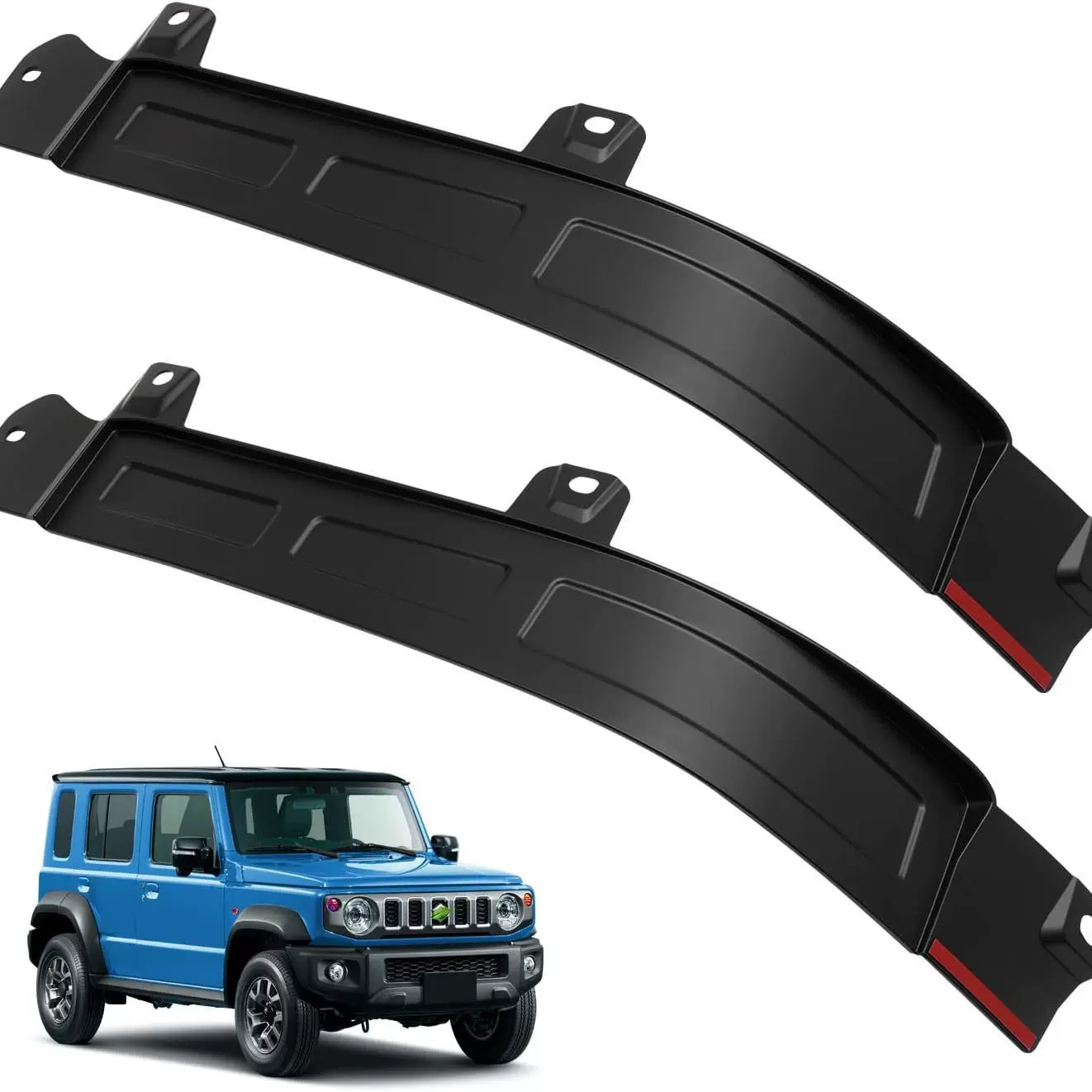 2024-2025款新五门版吉姆尼jimnyJC74后门内衬挡水板 后轮眉挡泥