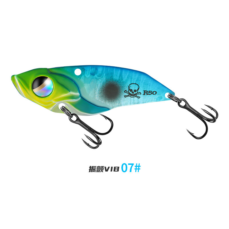 Aohu バイブ ルアー ショベル バイブ ルアー ハードベイト 4X 強化 3 フック漁具アクセサリー マイクロオブジェクト バイブ卸売