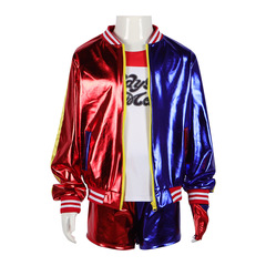 萬聖節 suicide squad自殺小隊哈莉奎茵cos服  小丑女cosplay服裝