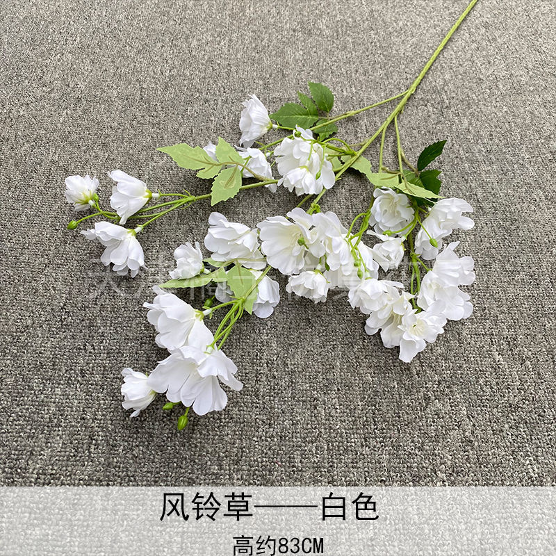 Flores de boda de alta calidad de flores de madera verde de bambú y lirio de pino masson de alta calidad