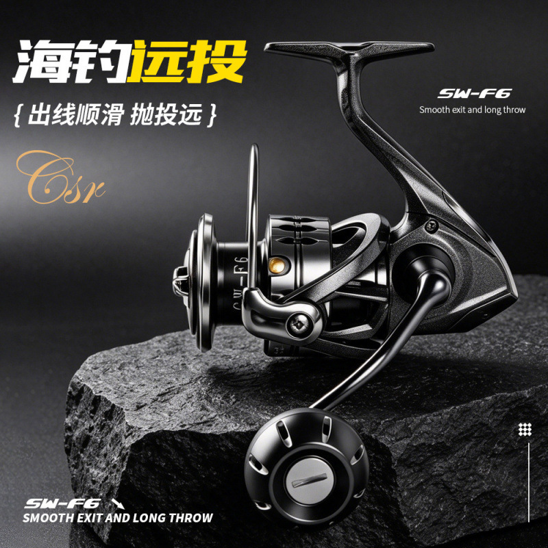 26 Models of F6 Spinning Reels, Micro-Casting Shallow Spool Long-Distance Casting Fishing Reels for Sea Fishing and Rock Fishing, Metal Slanted Spool Deep Line Cup 26 Models of F6 Spinning Reels, Micro-Casting Shallow Spool Long-Distance Casting Fishing Reels for Sea Fishing and Rock Fishing, Metal Slanted Spool Deep Line Cup