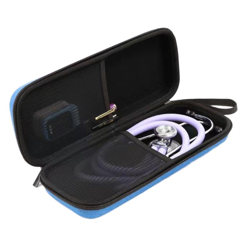 Estuche para Estetoscopio, Caja de Almacenamiento de EVA para Estetoscopio, Bolsa de Almacenamiento Multifuncional para Estetoscopio de Ritmo Cardíaco Fetal, Bolsa de Herramientas