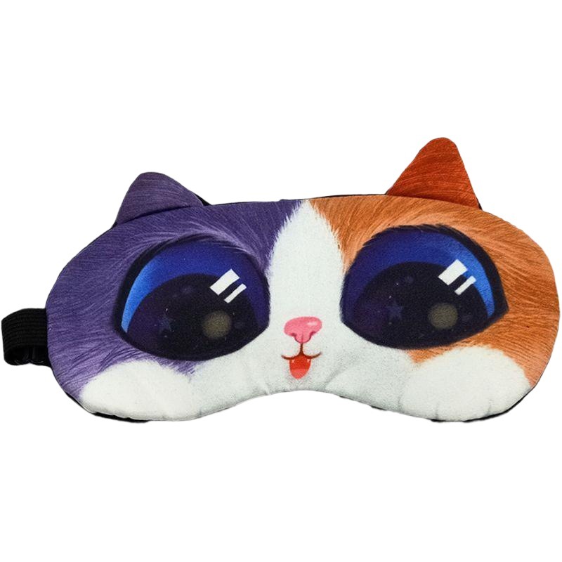 Nueva máscara de ojos sombreado sueño máscara de ojos dibujos animados anime frío y caliente comprimir bolsa de hielo máscara de ojos masculinos y femeninos estudiantes sombra Generación de cabello
