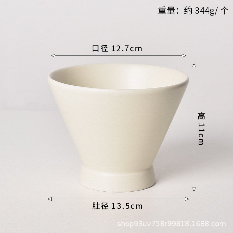 Pot de cerámica crema INS lujo ligero de alto nivel sensación de plantación de orquídeas mariposa simple orquídeas plantación de pot de porcelana blanca Dehua