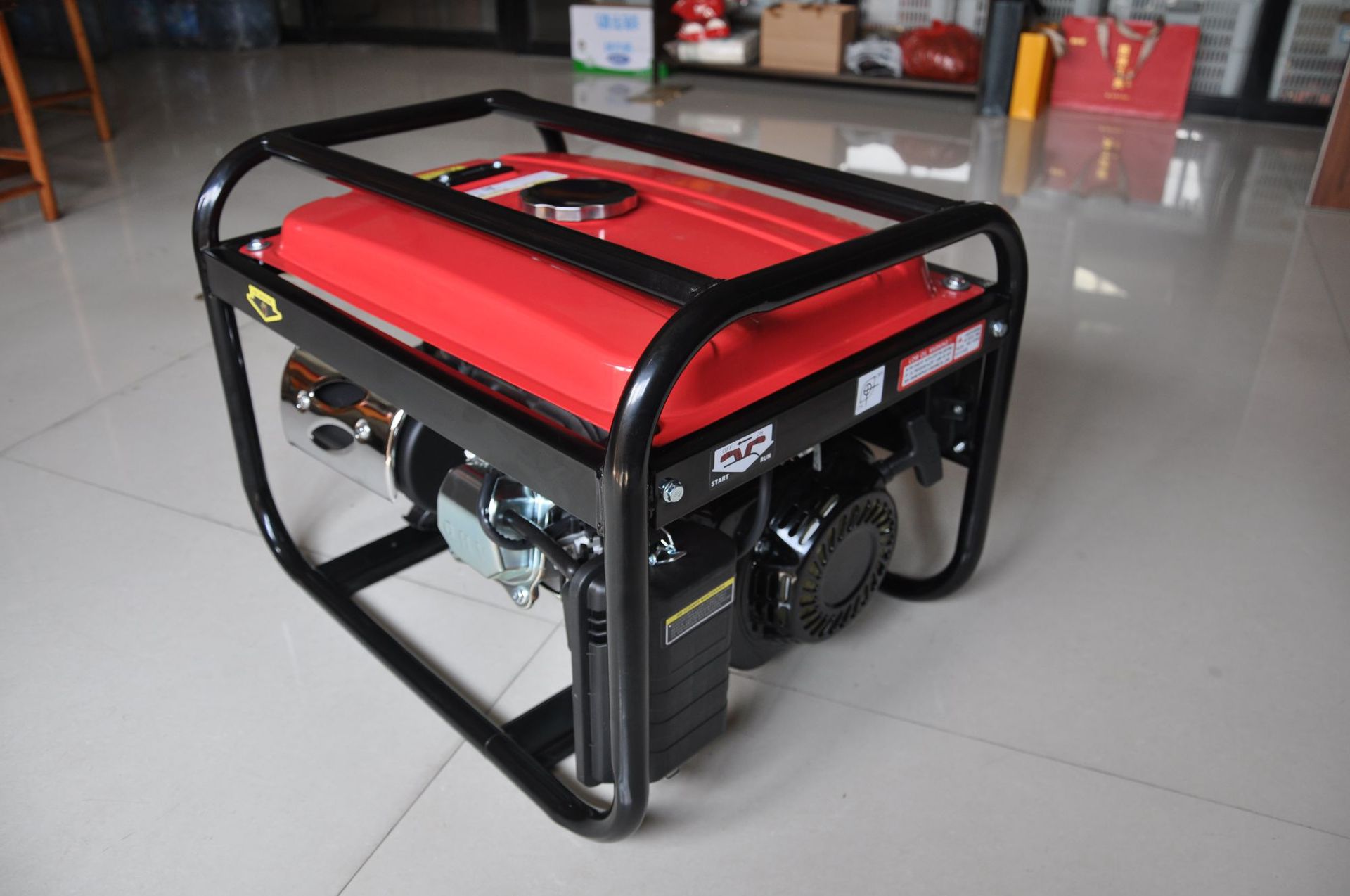 Small Portable Outdoor Ac Single-Phase Three-Phase 110V220V Dual Voltage 3 Kw 5Kw Gasoline Generator