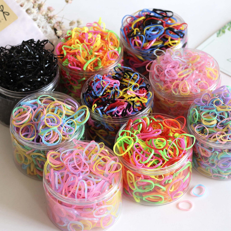 Explosive children's hair accessories tie rope simple disposable rubber band wholesale little girl headdress high elastic hair band hair rope