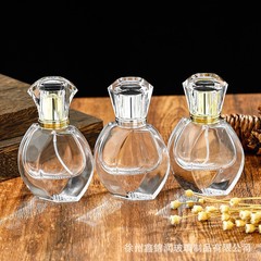 卸売 カプセル型香水瓶 30ml 透明化粧品保湿スプレーボトル 高品質ガラス香水詰め替えボトル