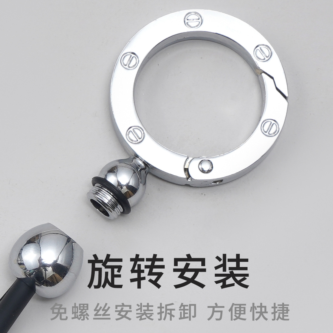 Nuevo llavero del coche de los hombres de negocios simple llavero personalizado estándar doble cuerda de cuero adecuado para todo tipo de modelos de coches hebilla