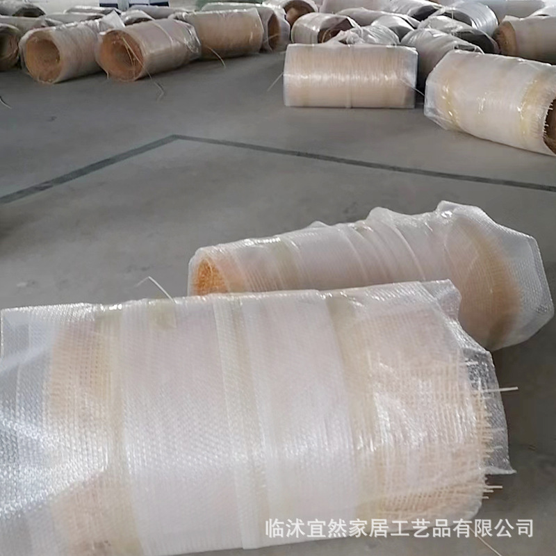 Yiran accesorios de seda de bambú tejidos a mano Estera de bambú duro pequeño diseño de la caja de almacenamiento de muebles Cruz de ratán de seda de Bambú