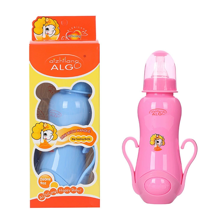 Aizhilang ALG детская бутылочка 260 мл стандартная полипропиленовая бутылка для питьевой воды для кормления новорожденных бутылочка для сосков для матери и ребенка