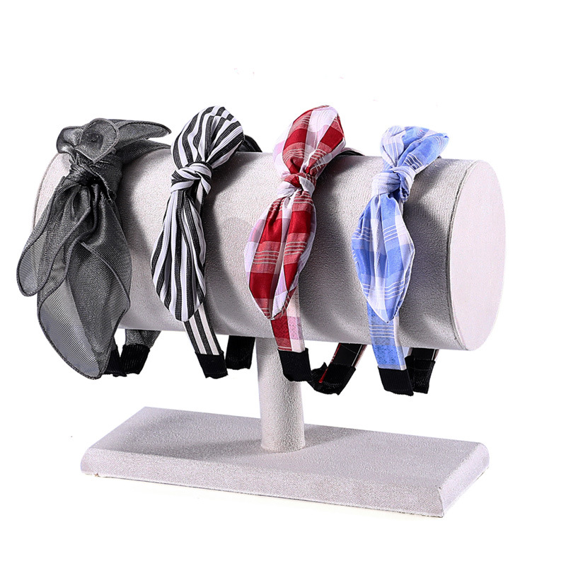 發箍展示架絨面發箍收納架首飾架頭飾頭箍發卡發圈架飾品架頭花架