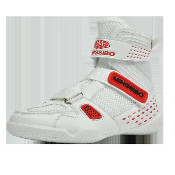 New Children's Boxing Shoes, Versatile Mid-Calf Sports Wrestling, Fighting, Sanda, Running, and Comprehensive Strength Training Shoes
