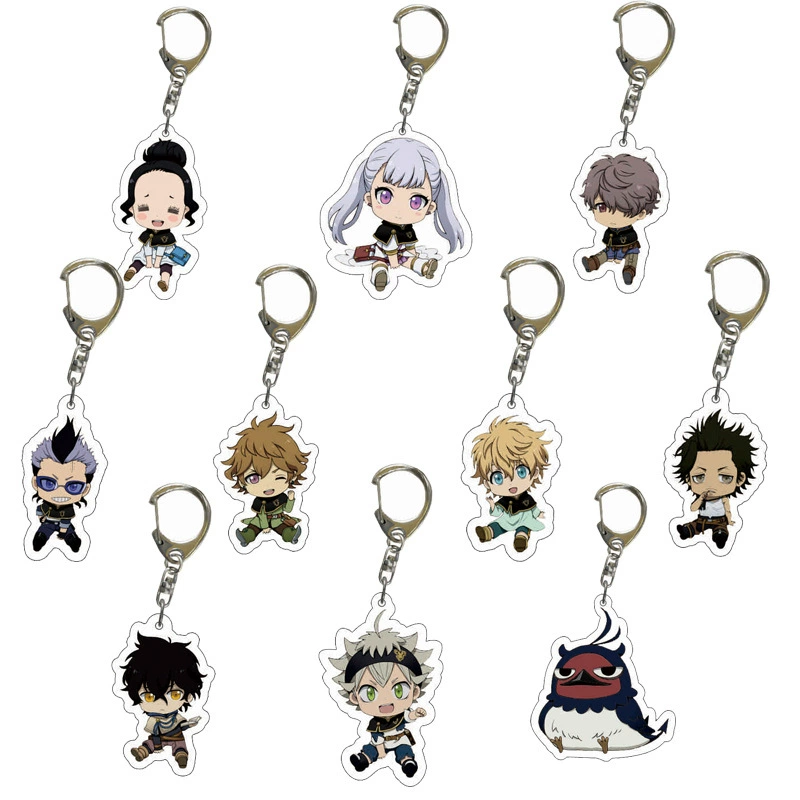 Black doll, acrylic keychain, pendant