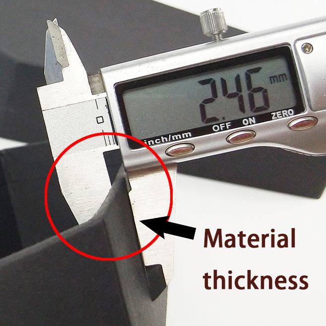 Venta al por mayor pequeño gótico mini papel negro cartón estilo ataúd maquillaje manicura zapatos accesorios embalaje de ropa caja de regalo