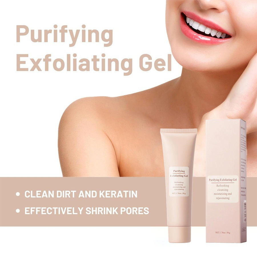 Gel exfoliante especial transfronterizo Gel hidratante limpieza profunda facial exfoliante facial Gel de piel muerta image 3