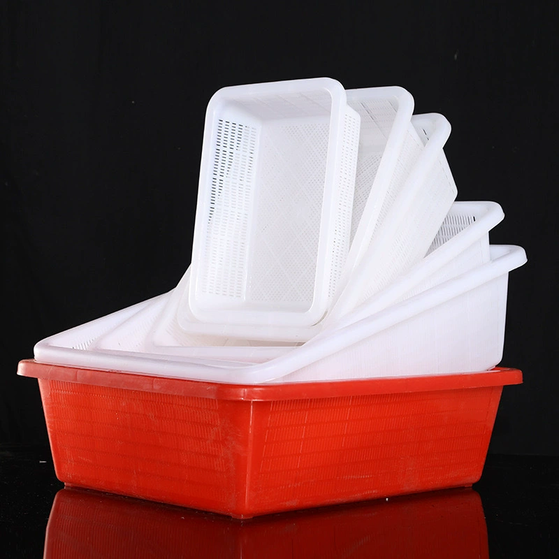 Большая кухня для мытья глаз корзина с рисом прямоугольная сливная корзина утолщенная пластиковая раковина для хранения корзины с фруктами