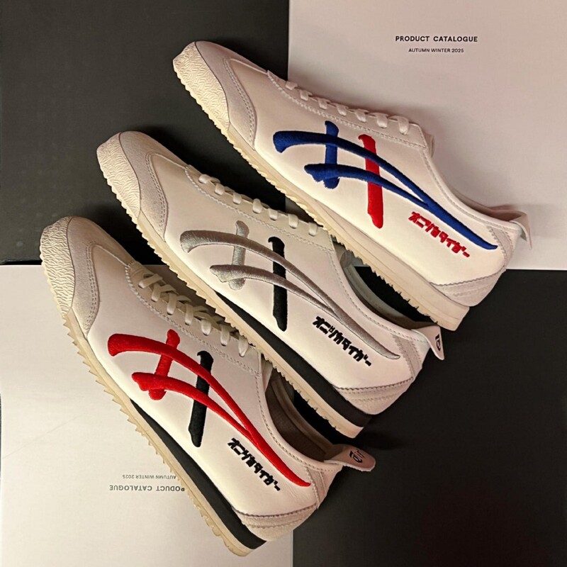 Putian Pure Original Onitsuka Tiger Made in Japan Mexico66 Embroidered Version Lightweight Versatile Lifestyle Casual Shoes for Men and Women Putian Pure Original Onitsuka Tiger Made in Japan Mexico66 Embroidered Version Lightweight Versatile Lifestyle Casual Shoes for Men and Women