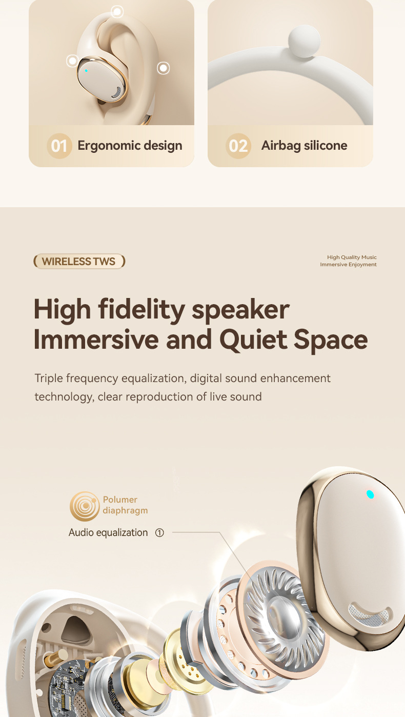 Écouteurs bluetooth avec longue autonomie et réduction de bruit_voghion.com