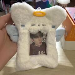 小紅書同款天使小狗卡套高顏值ins風學生追星愛豆3寸小卡照片收納