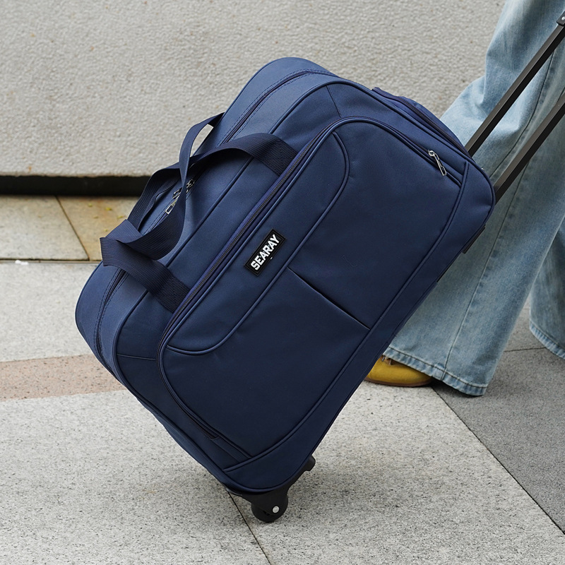 新款拉杆包独立鞋位旅行包行李包拉杆女手提包大容量登机包出差包