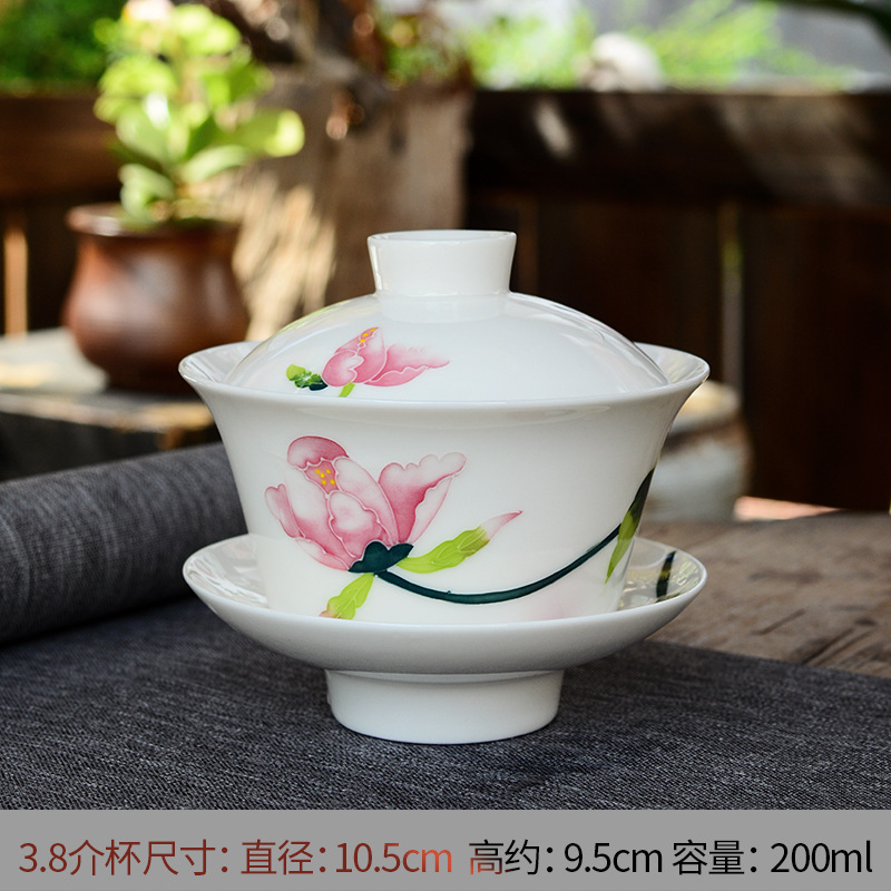 손으로 그린 스프링 3.8 커버 그릇