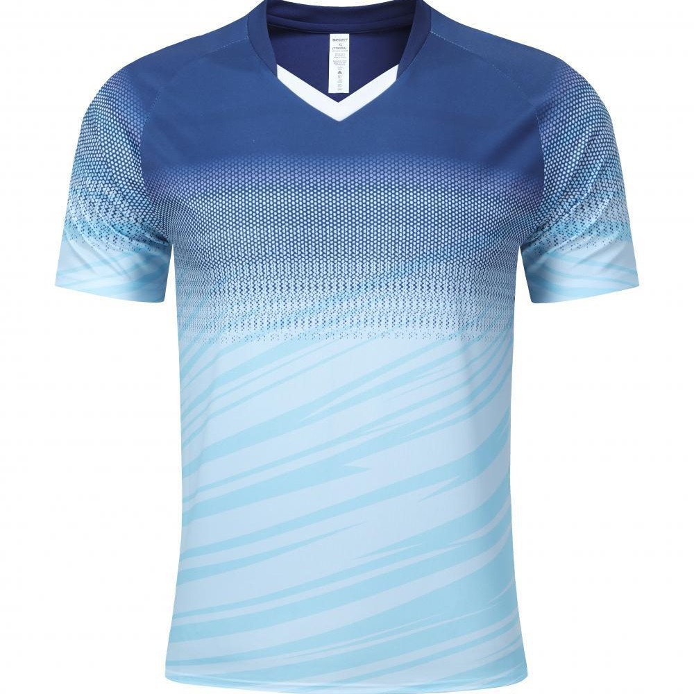 Promoción de chaqueta de bádminton para hombres y mujeres tenis de mesa voleibol V-cuello chaqueta de chaqueta de bádminton de secado rápido transpirable