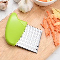 Creative Mini Stainless Steel Potato Cutting Wavy French Fries Cutting Kitchen Gadgets Multifunctional Vegetable Cutter