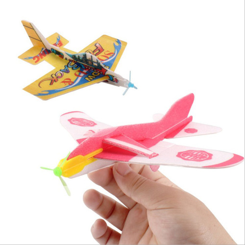 Magic swing airplane wholesale, foam paper airplane, model assembly, creative children's toys, toy wholesale