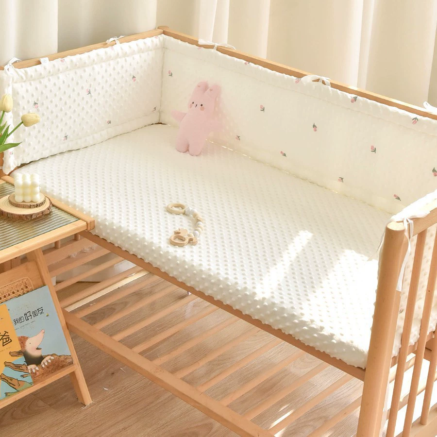 Crib, sides, children's tape for side table, collision protection