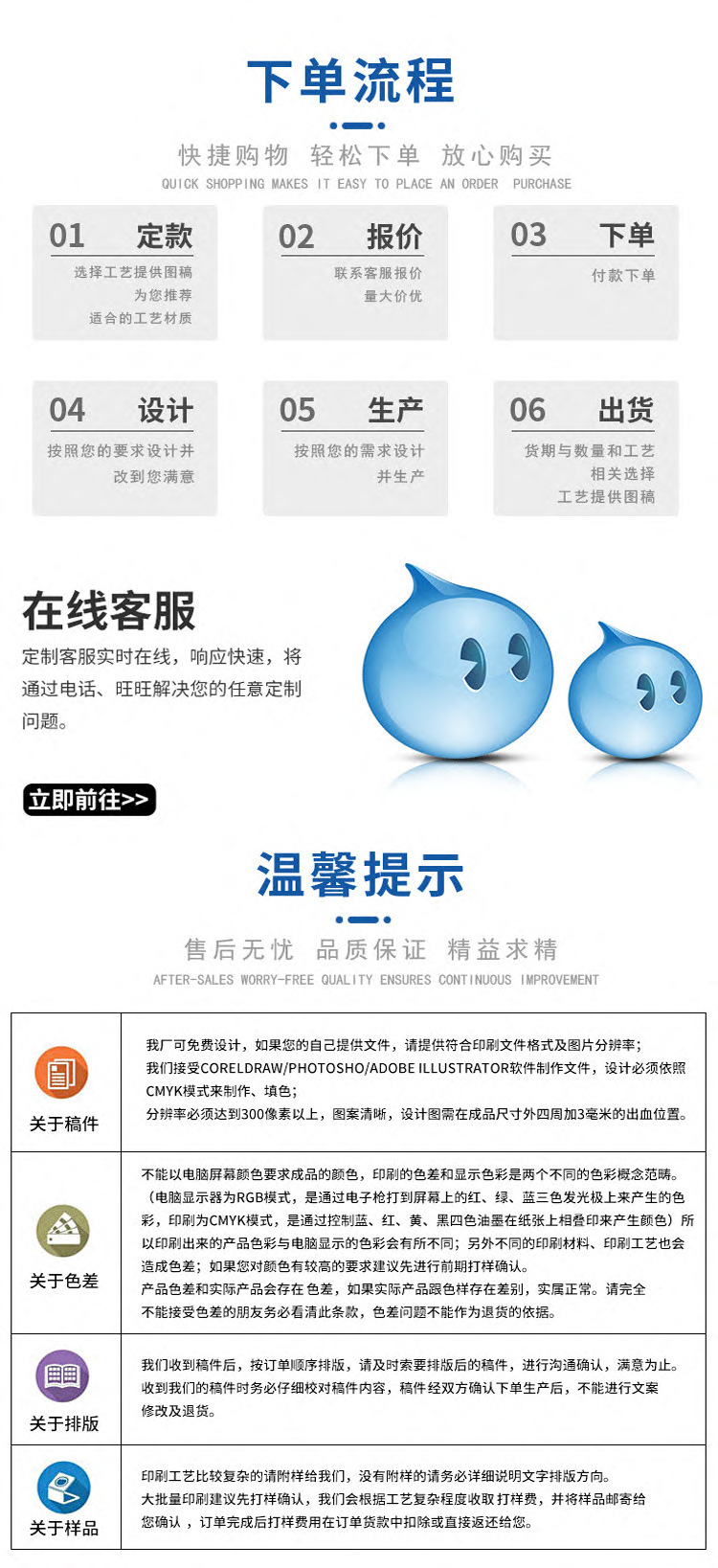 5详情页-尾-定制过程+温馨提示