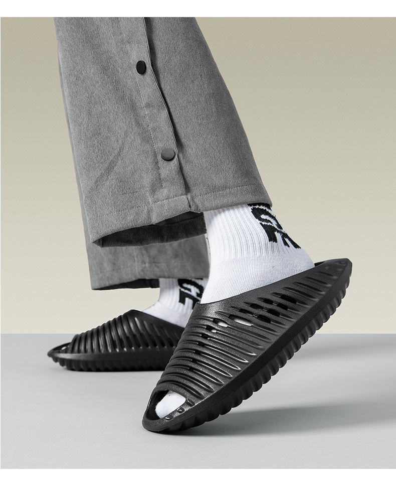 Aussehandel Plus Size Summer Flip-Flops fir Männer, héichwäerteg Gummi-Plastik-Kackgefill EVA Strandschong, liicht, fir Männer_voghion.com