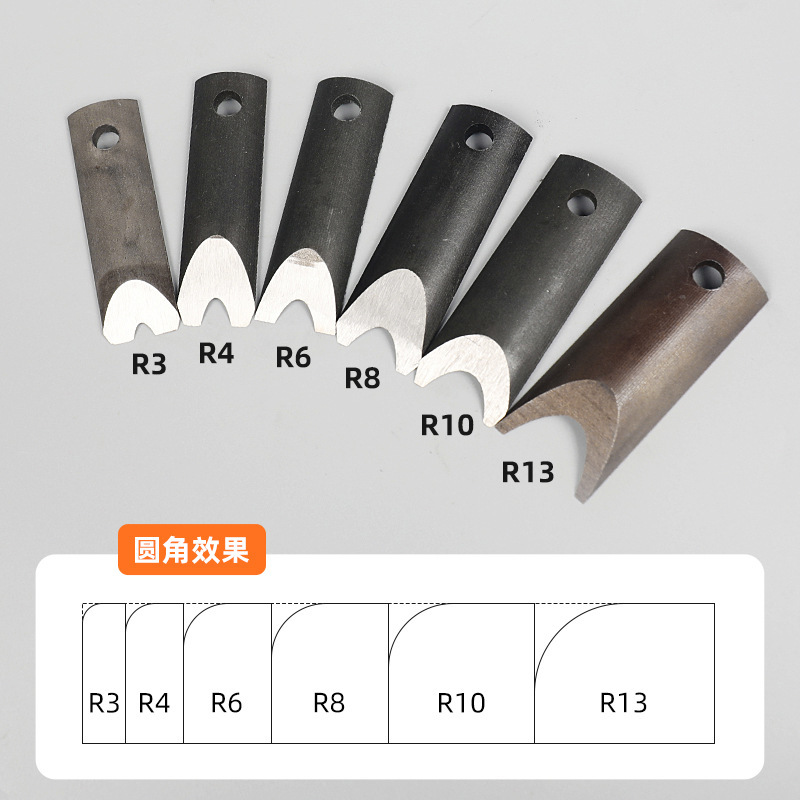手動丸角機ブレードチップR3 R4 R6 R8 R10 R13上下刃セット鋭利で長持ちする|undefined