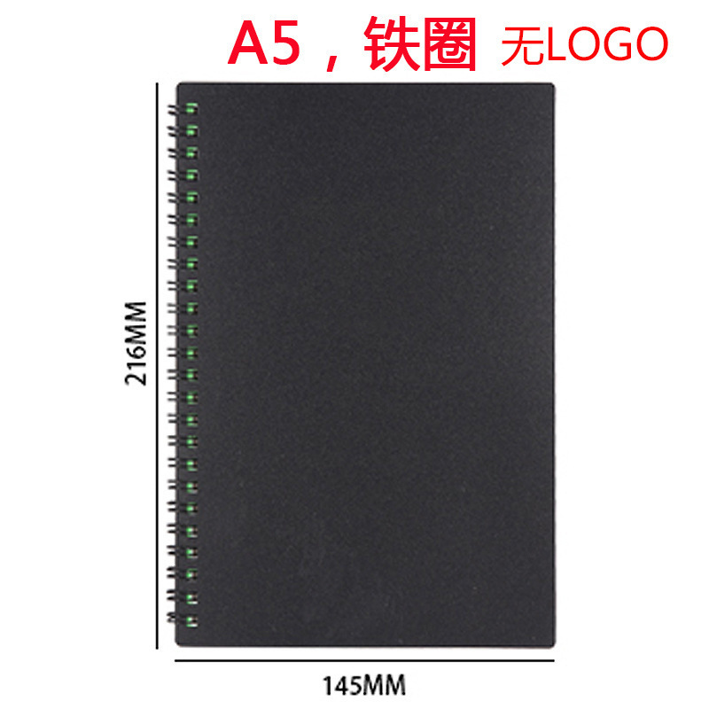 Agujero cuadrado negro A5 (cara limpia)