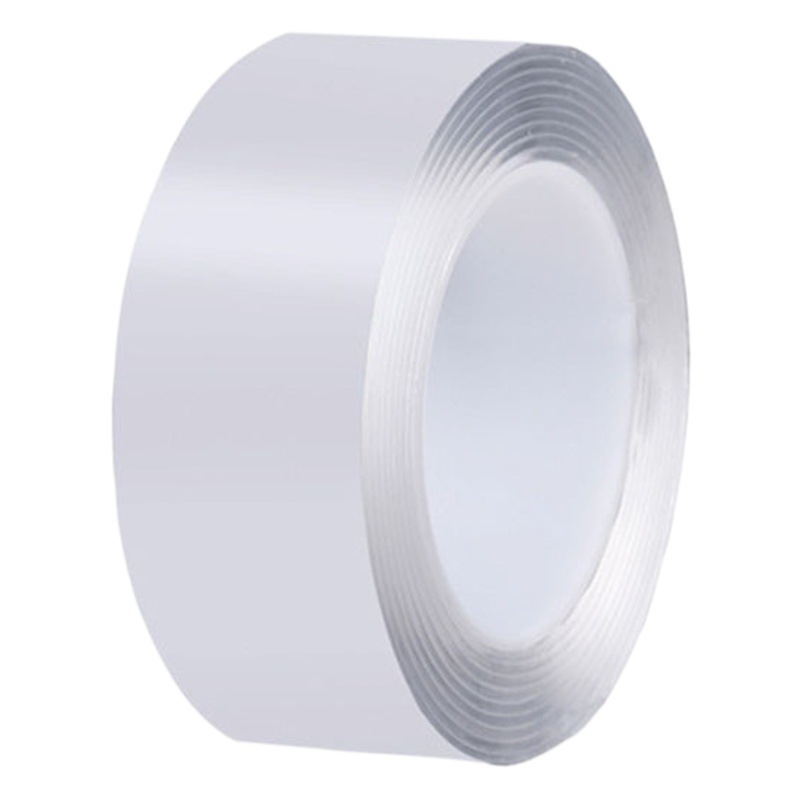 Cinta adhesiva nano de doble cara súper fuerte, acrílica, transparente, sin rastro, a prueba de humedad, impermeable, lavable, cinta mágica de alta viscosidad, adhesivo