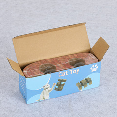 New Magic Accordion Cat Scratcher Turning Track Ball Fun Versatile Arch Bridge Clawing Cat Toy Wholesale