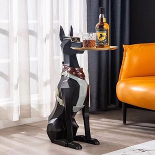 Small Creative Desktop Ornaments Gentleman Living Room Home Decorations Light Luxury Tv Cabinet Sofa Tray Moving to New Home