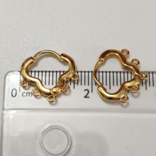 ��ɫ18K����׺ζ�����h����Ȧ�~DIY�ֹ����h���Ʒ���������y