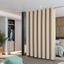 代发高精密精编成品纯色窗帘跨境亚马逊窗帘遮光外贸窗帘布curtai