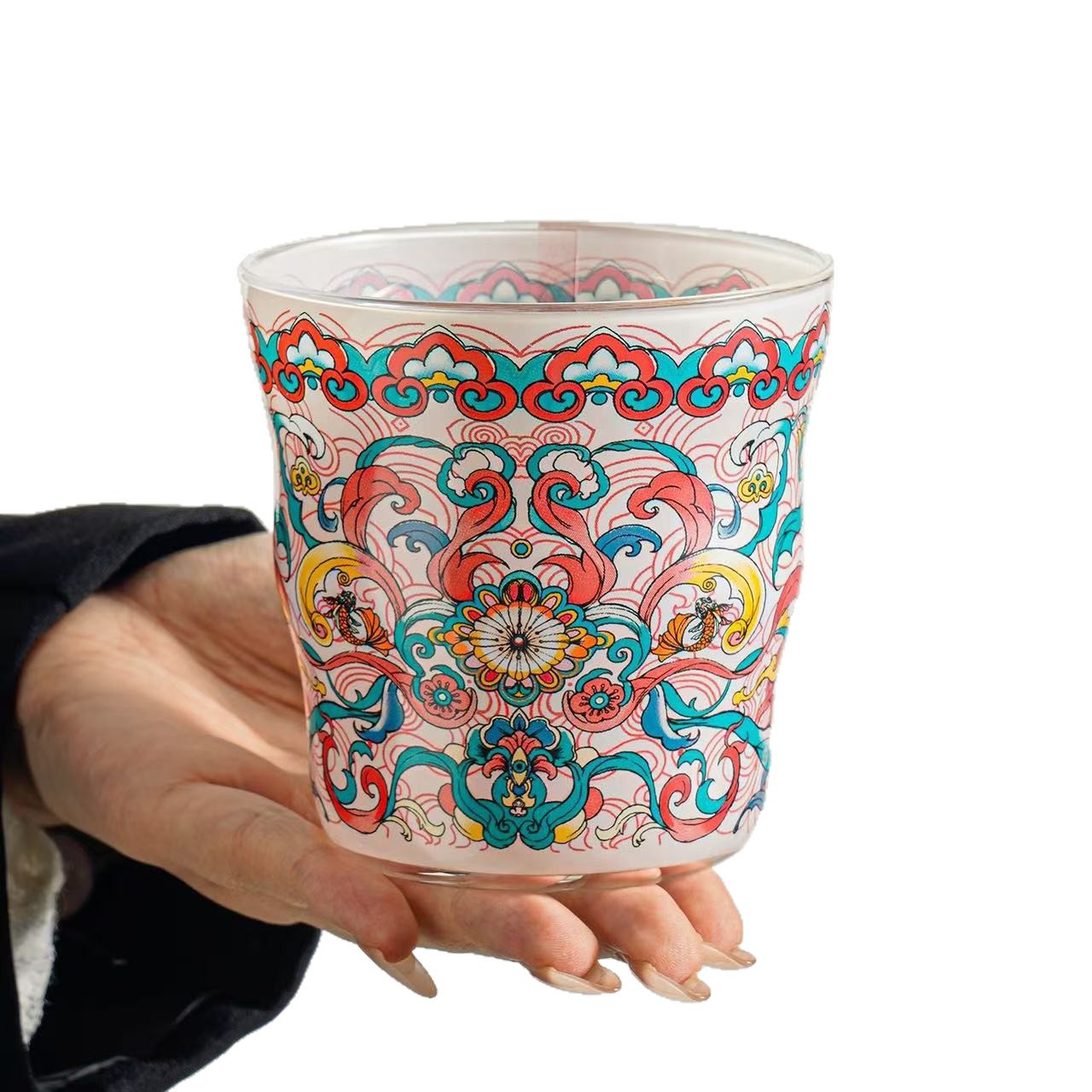 Regalo de cumpleaños para chicas tazas de vidrio de alta calidad para acompañantes de regalo de alta calidad exquisita taza de agua caja de regalo image 5