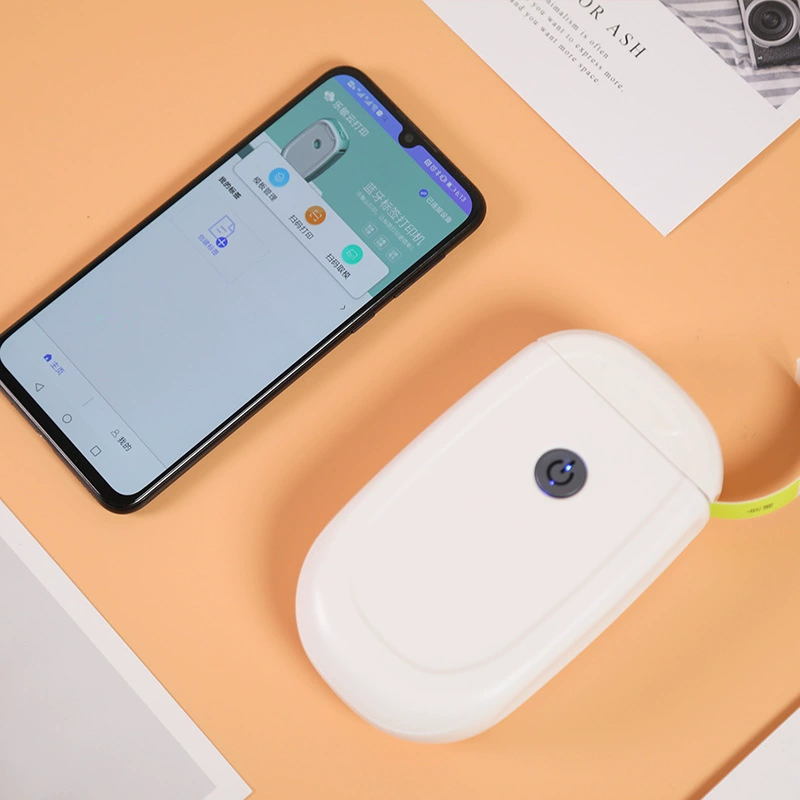 Handheld small printer, sticker, bluetooth