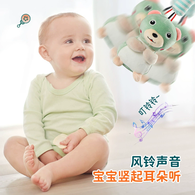 (跨境贸易)，儿童安抚娃娃，婴儿车玩偶，婴儿床玩具，牙胶动物